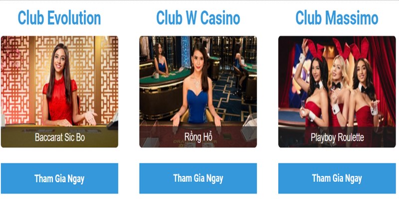 W88 Casino: Sòng bài trực tuyến đẳng cấp châu Á 4 Club W Casino được coi là đứa con cưng của W88